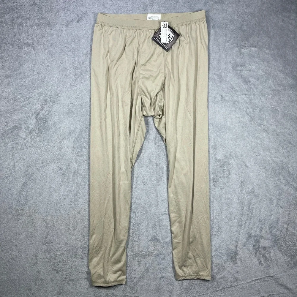 US Army ECWCS Gen III L1 Bottom Mens Large Polartec Thermal Pants NEW Base Layer